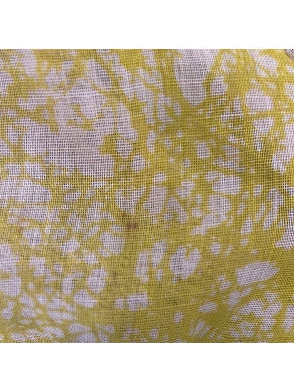 𝅺VINTAGE yellow blouse with colorful bird. Wearable art unique Size 3/4 - Picture 10 of 11